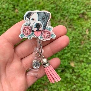 PITBULL BADGE HOLDER